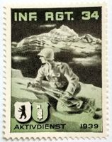 Soldatenmarke 2.WK, Infanterie Regiment 34, Wi Inf 315