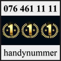 Handynummer, Telefonnummer, VIP Nummer, 076 461 11 11