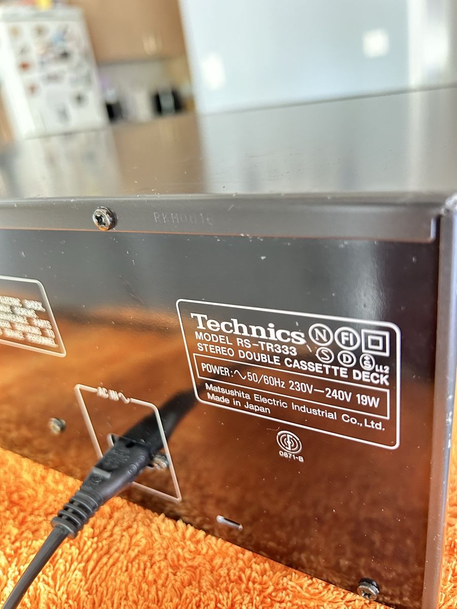 Technics Registratori: Technics RS-TR333 Stereo Doppel Kassettendeck gebraucht – Usato da Pratteln venduto da andi1977 5