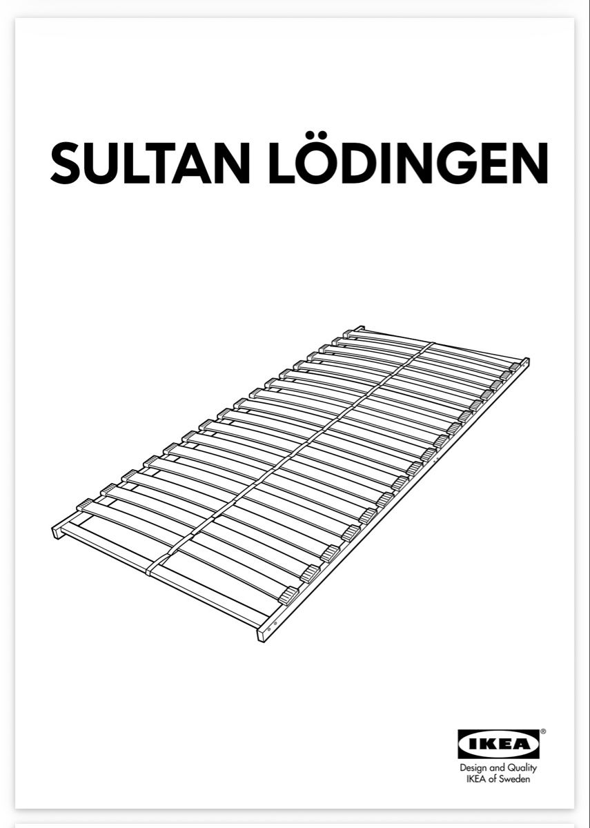 Ikea Reti a doghe: Lattenrost 200 x 80cm Ikea Sultan Lödingen – Usato da Wilen b. Wil venduto da onb_d9sq 3