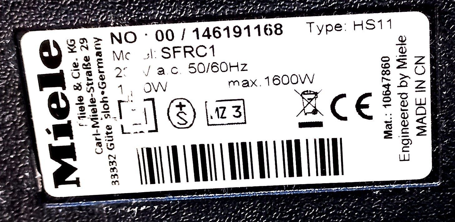 Miele Aspirapolveri & Accessori: Miele Staubsauger C2 Powerline  1600 W – Usato da Baar venduto da 2cvbaar 5
