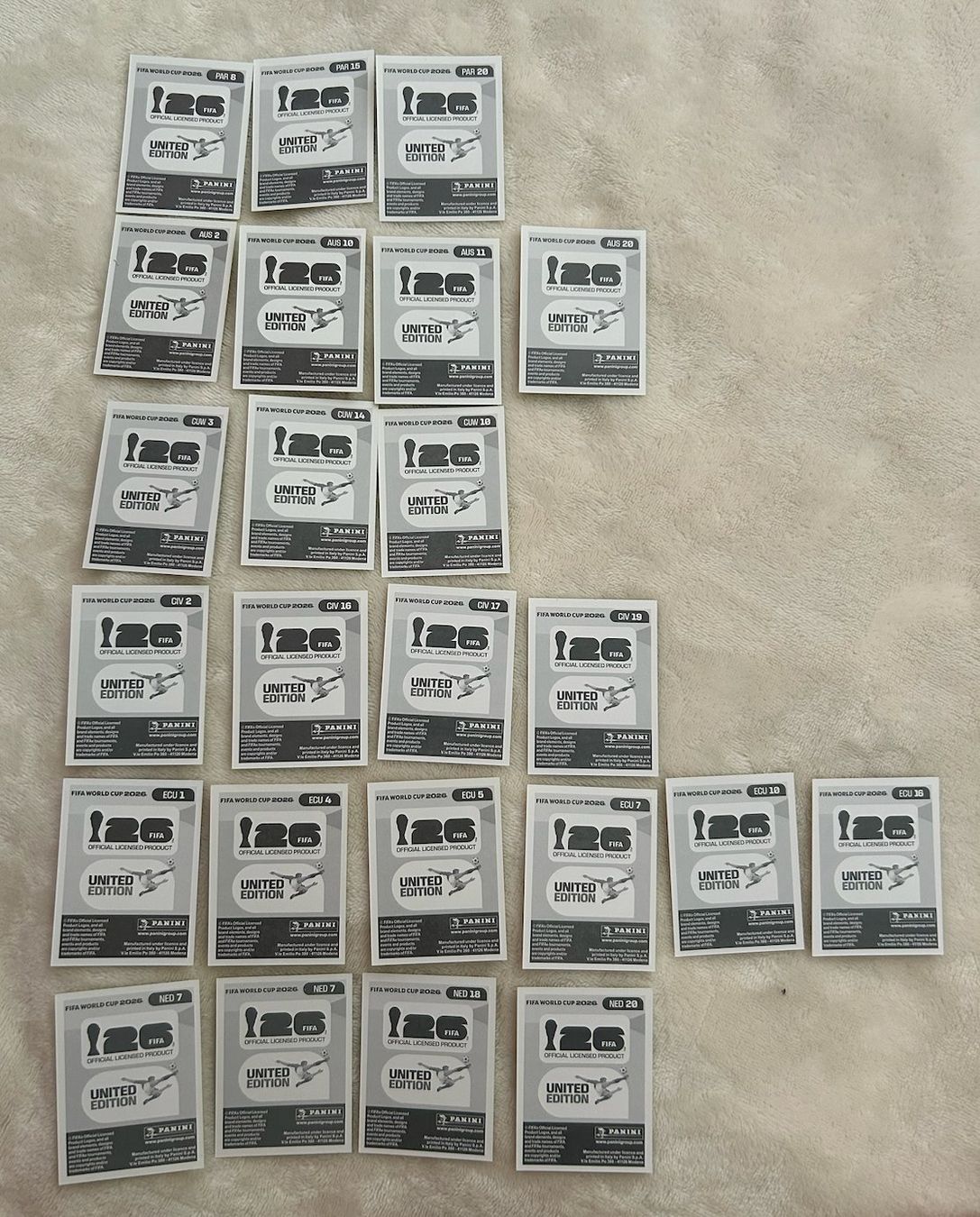 Panini Carte collezionabili: Échange/Vente Panini 2026 – Usato da Troistorrents venduto da ElaABesse1 5