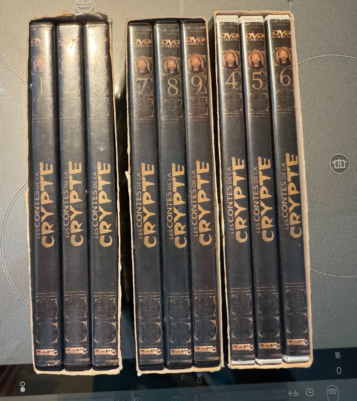 Alle DVDs: Les contes de la crypte 3 coffrets 12 DVD – Gebraucht aus Semsales von __Florian__ 9