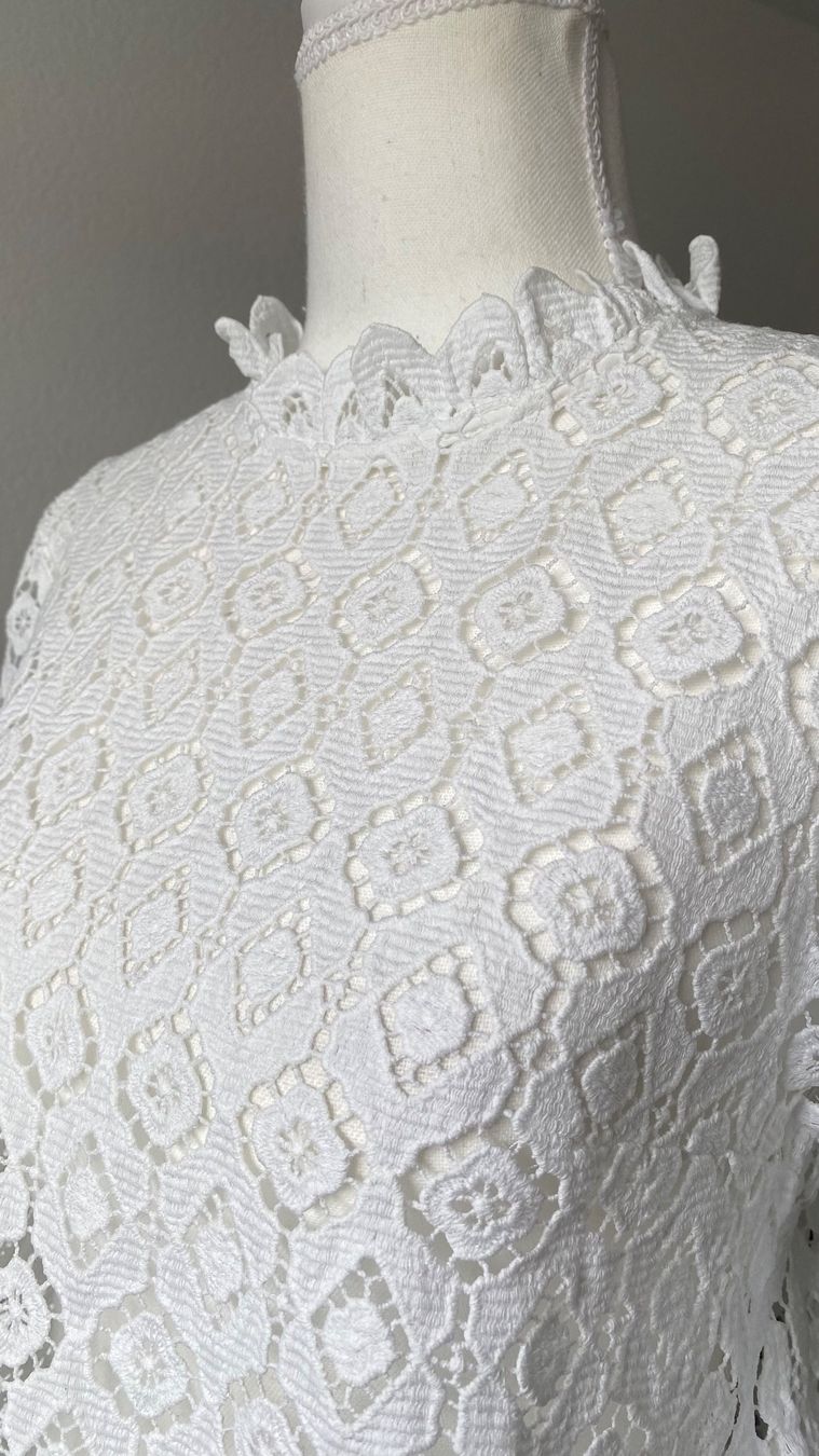 Sezane Blusen: SÉZANE Spitzenbluse Grösse 36 – Gebraucht aus Oberwil BL von Leni-Mischi 3