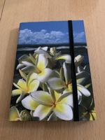 Notizbuch A6 Frangipani Blume Sommer neuwertig 👍
