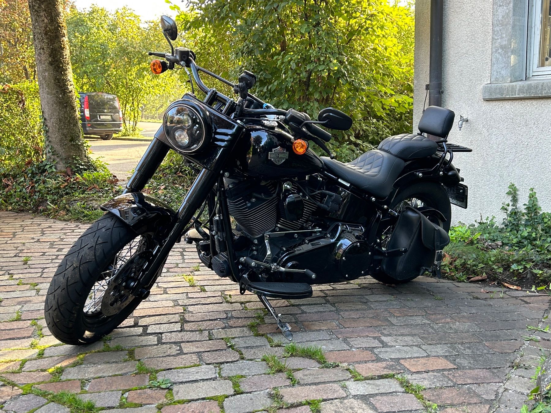 Harley-Davidson Chopper: HARLEY-DAVIDSON FLSS 1801 Softail Slim S 110 Screamin Eagle – Usato da Winterthur venduto da xst2