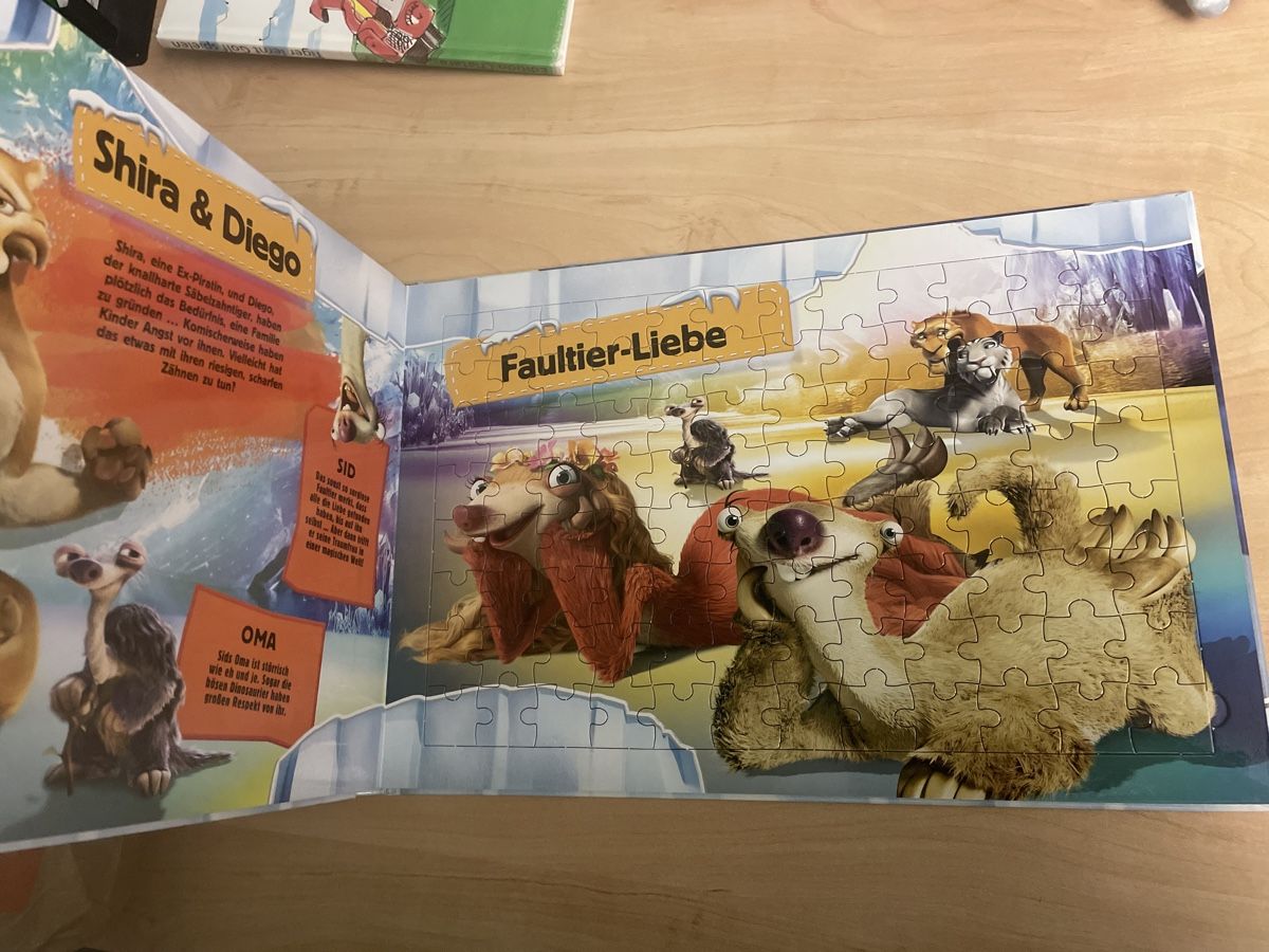 Puzzles: Riesen Ice Age Puzzlebuch – D'occasion à Obergerlafingen par cabo4 2
