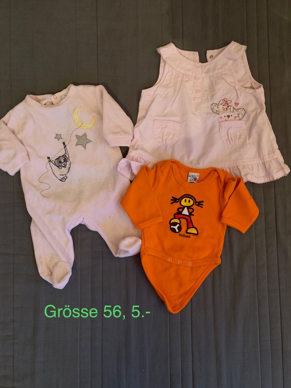 Lotti & Set di vestiti: Kleiderpaket Mädchen Röckli Pulli Shirt 56/62 – Usato da Muri AG venduto da Ariete81 1