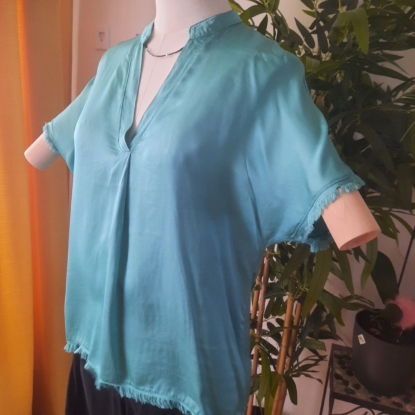 Blusen: Dixie Bluse Damen petrol Grösse M.Neu – Neu (gemäss Beschreibung) aus Solothurn von lsc_pf99 8