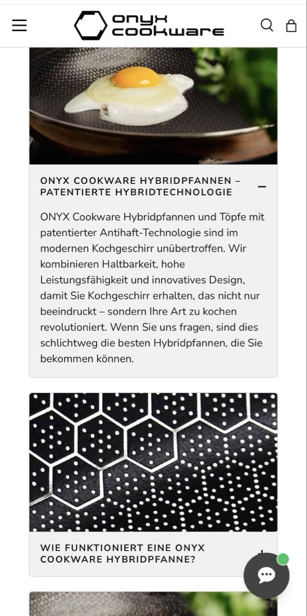 Padelle: 4 Onyx Pfannen  – Usato da Laufen venduto da Nachlasverkauf 6