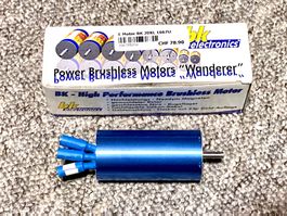 Moteur brushless inrunner bk electric 20 XL 1667KV 9T