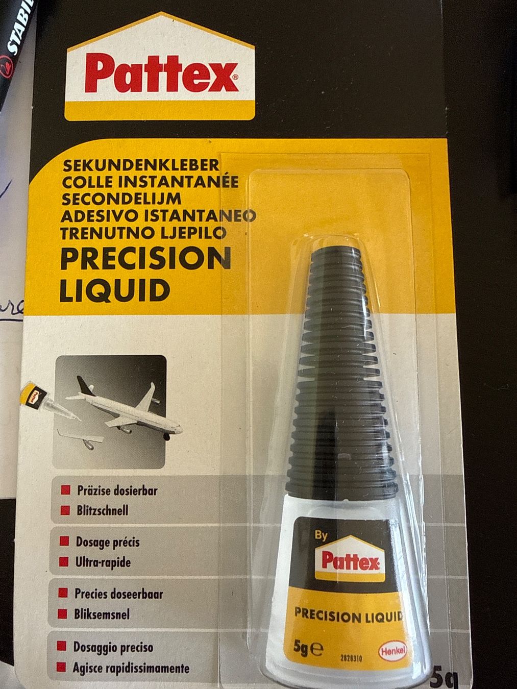 Aufkleber: Sekundenkleber Instantkleber Pattex – Neu und originalverpackt aus Altendorf von Elenaneagu22