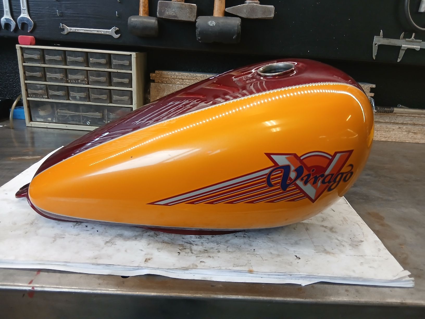 Yamaha Tutti i ricambio per moto: Yamaha XV 750cc – Usato da Romanel-s-Lausanne venduto da site76 3