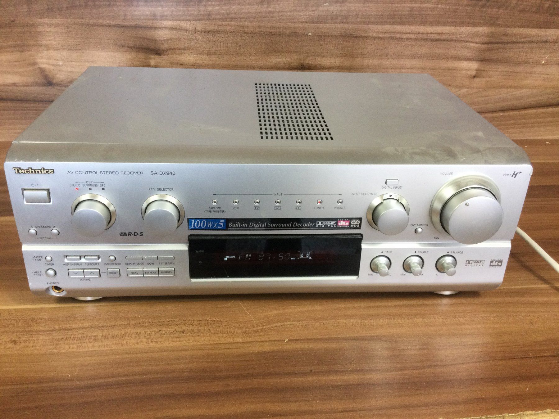 Technics Ricevitori: Gebrauchter Technics AV Receiver SA-DX940 – Usato da Wangen SZ venduto da kuriosum12