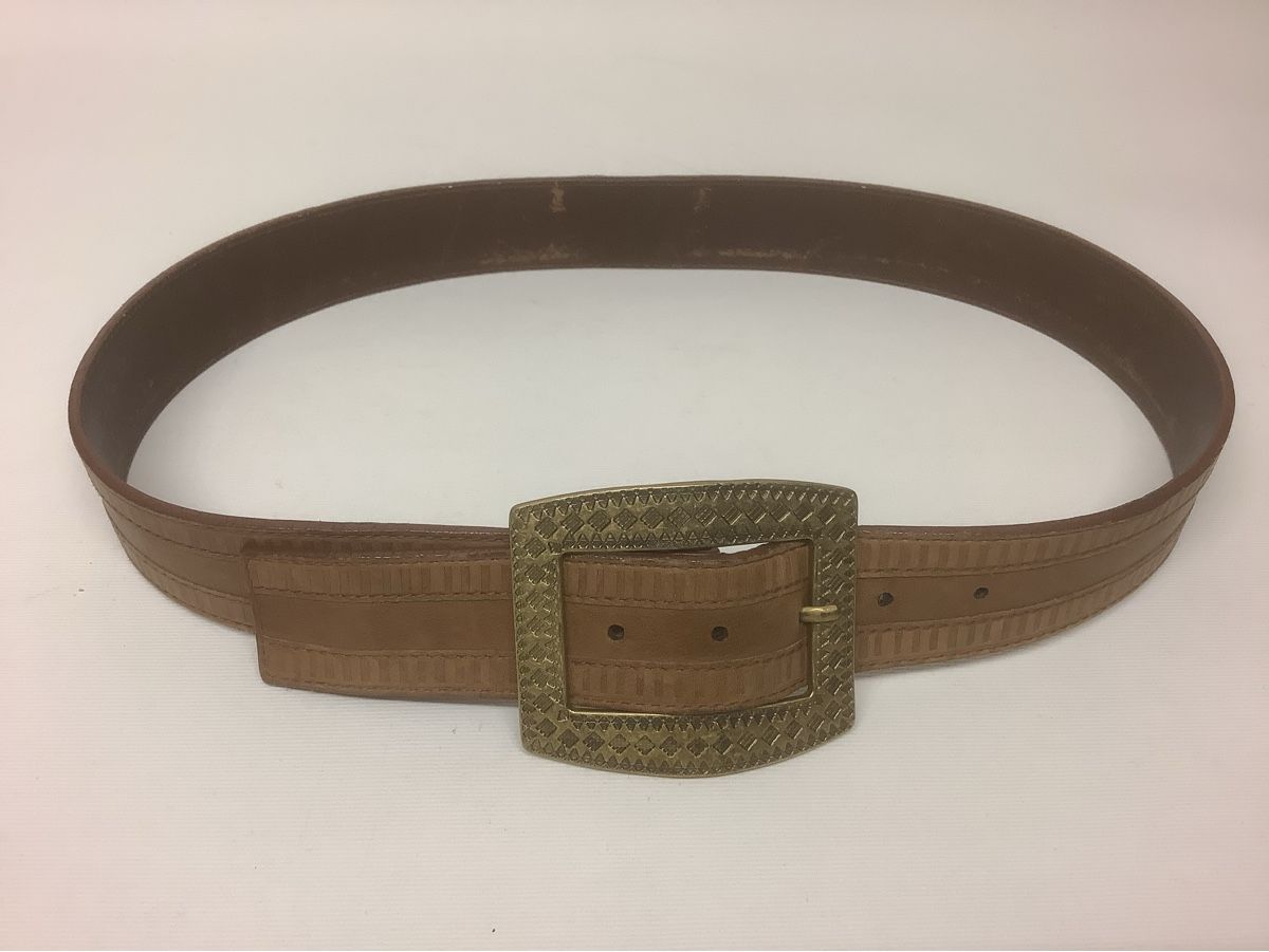 Bottega Veneta Cinture: Gürtel, Bottega Veneta, hellbraun, unisex – Usato da Zürich venduto da -Panoptikum- 1