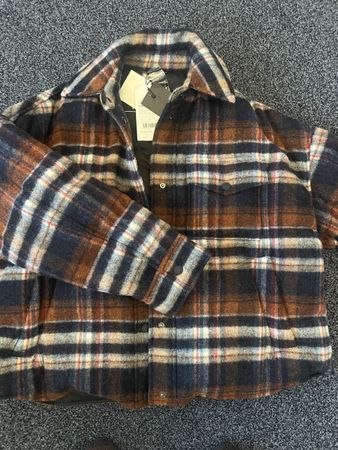 Weekend Max Mara Dove Quilted Plaid Jacket - Stylish! (New)