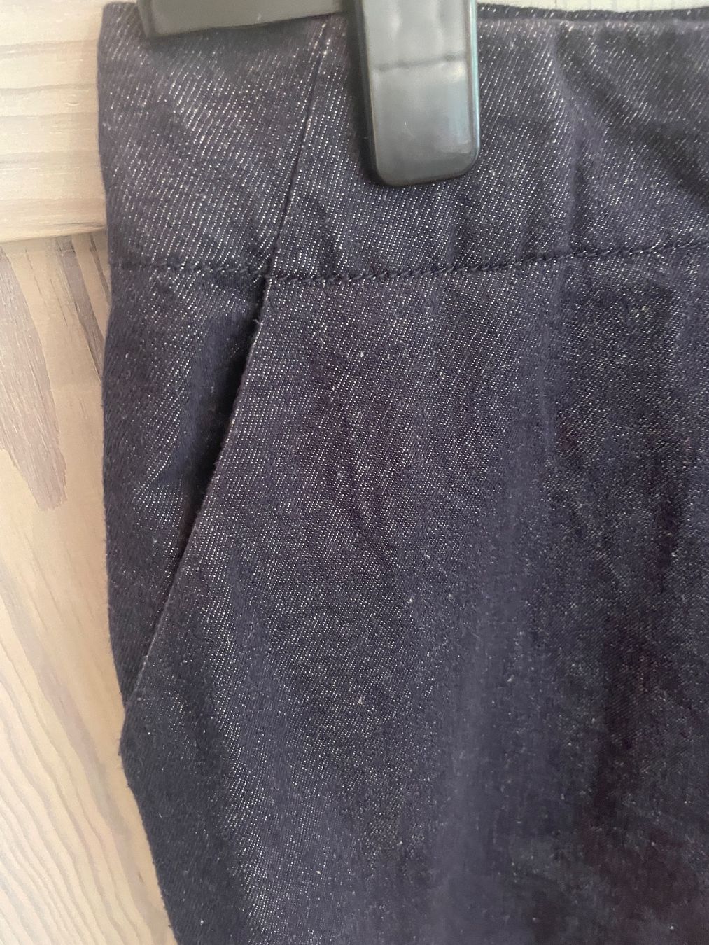 Röcke: Dunkelblauer Jeansrock Gr. 38, Wickeloptik – Gebraucht aus Basel von non_vn79 3