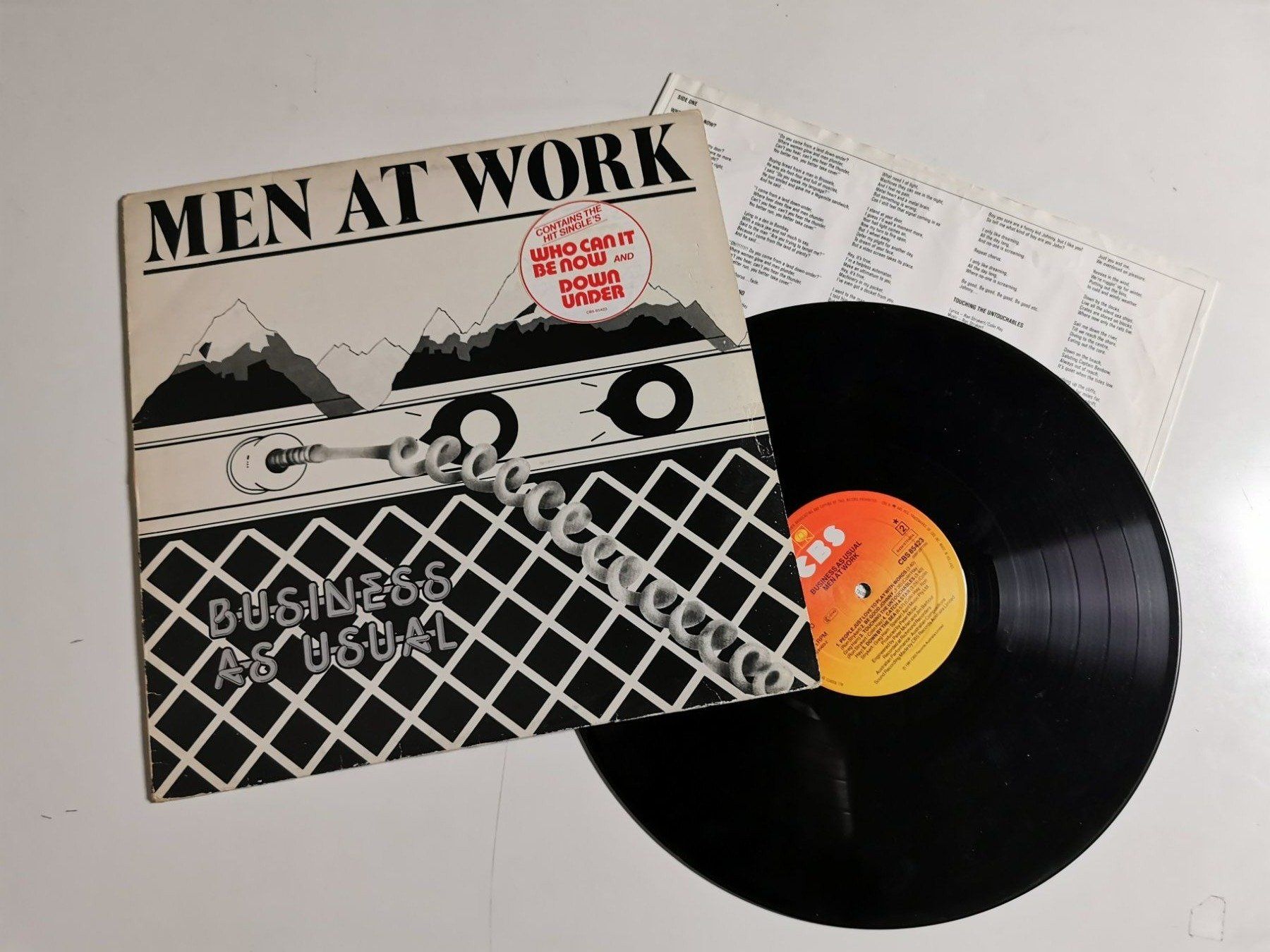 Schallplatten: Men At Work – Business As Usual – Gebraucht aus Grafenried von
