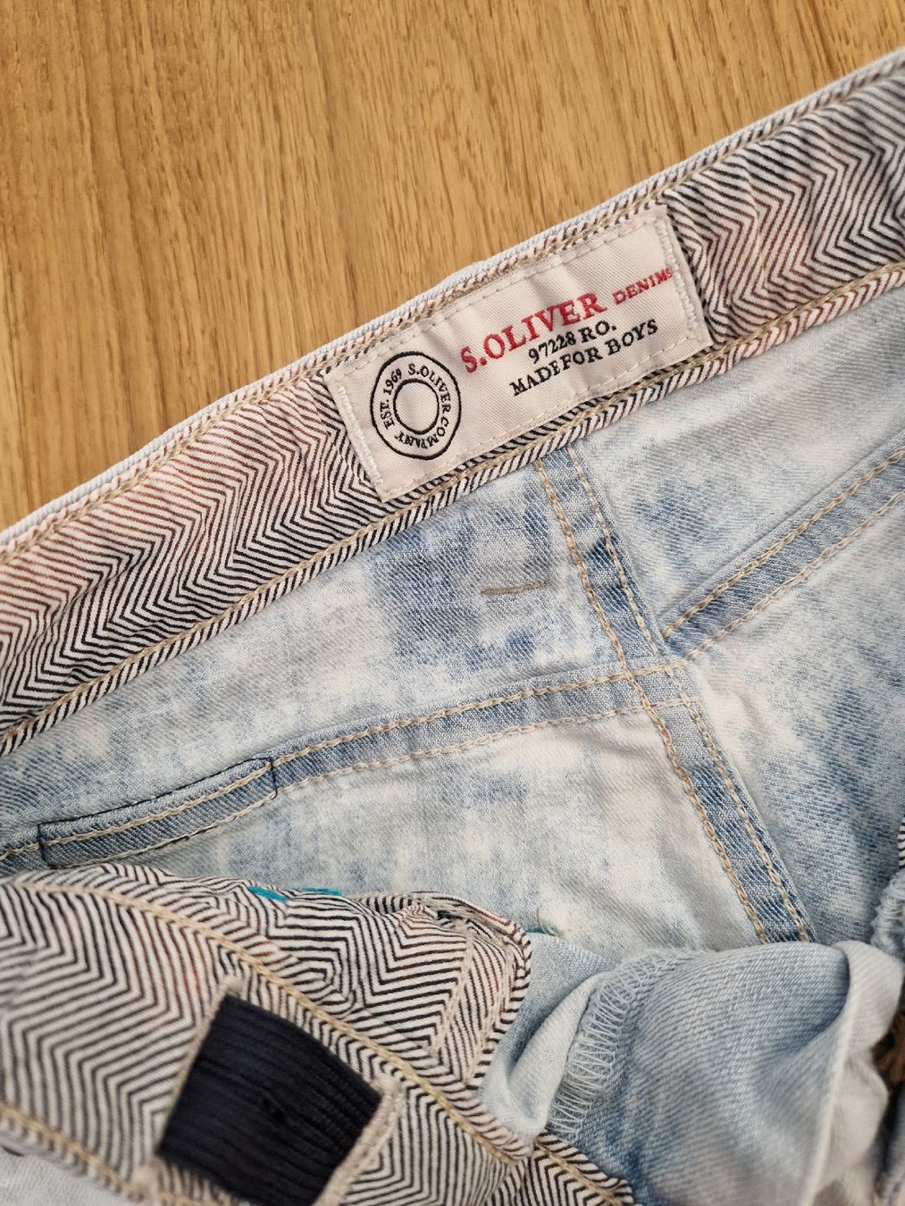 S.Oliver Pantaloni: Jeans Shorts Gr. 116 – Nuovo (secondo la descrizione) da Davos-Dorf venduto da Bpelikan 5