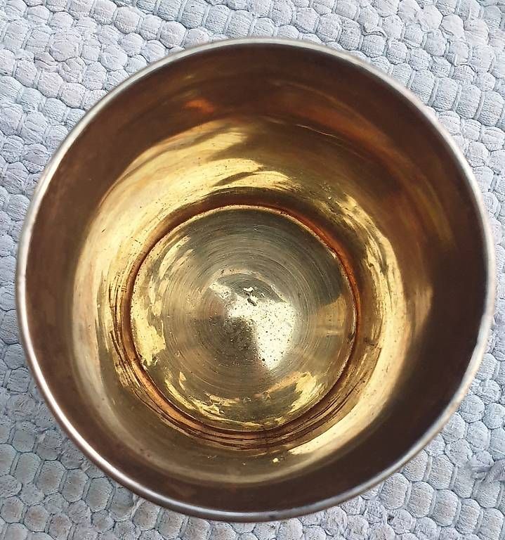 Bicchieri: Bicchiere in argento dorato cesellato a mano – Usato da Pianezzo venduto da Millecolline 4