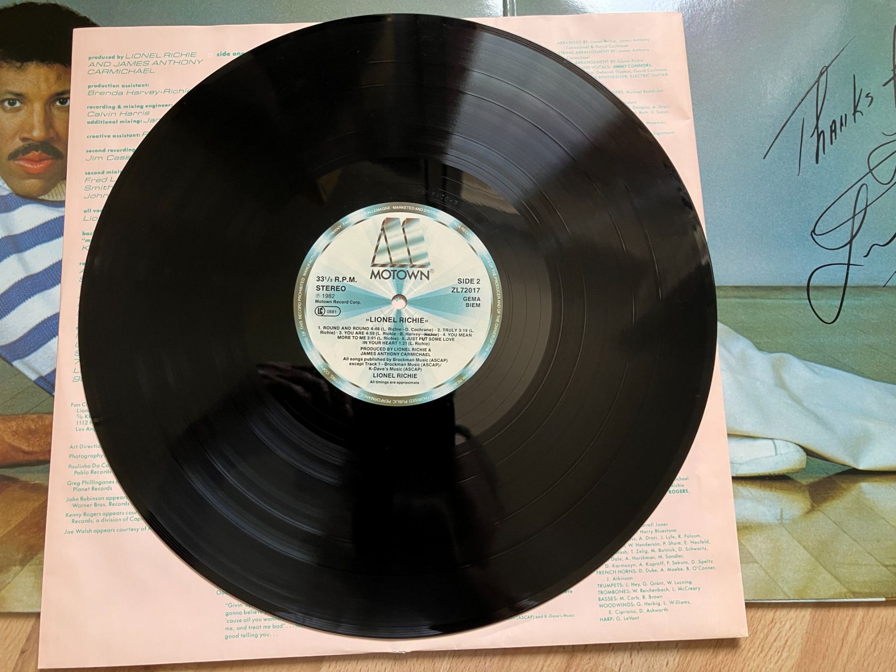 Schallplatten: Lionel Richie – Gebraucht aus Aarwangen von Jukebox3 7