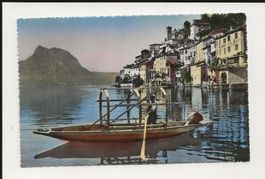 AK ca 1950 Gandria Lago di Lugano