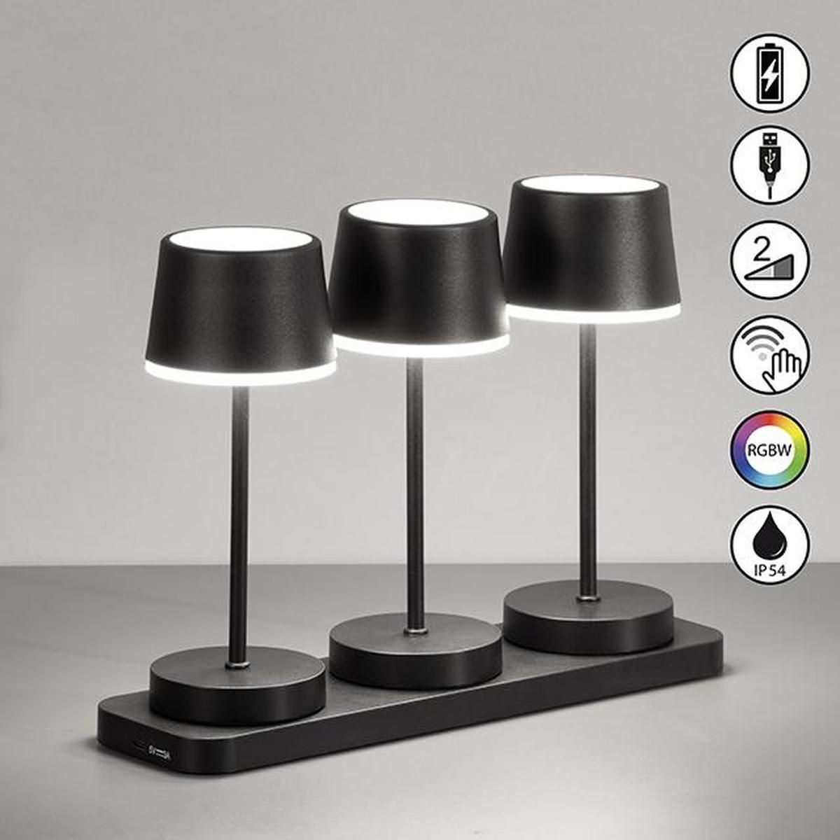 Lampen: LED Aussen Tischleuchte, RGBW 22 cm Höhe – Neu (gemäss Beschreibung) aus Kreuzlingen von Smart-Light