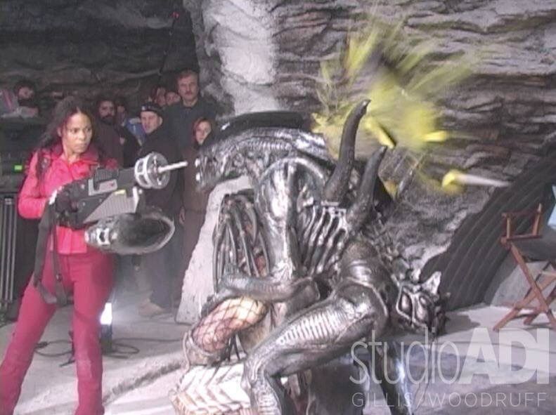 Costumi: Original Alien Kostüm Teil ‚Alien vs Predator" Giger – Usato da Schlieren venduto da Moviepropde 7