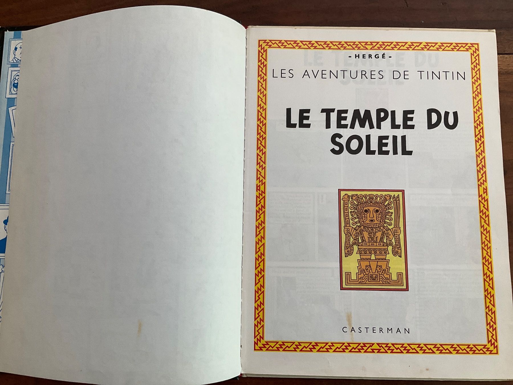 Fumetti: Aventure Tintin - Le Temple Du Soleil - Hergé BD – Usato da Avenches venduto da Lactobacille 2