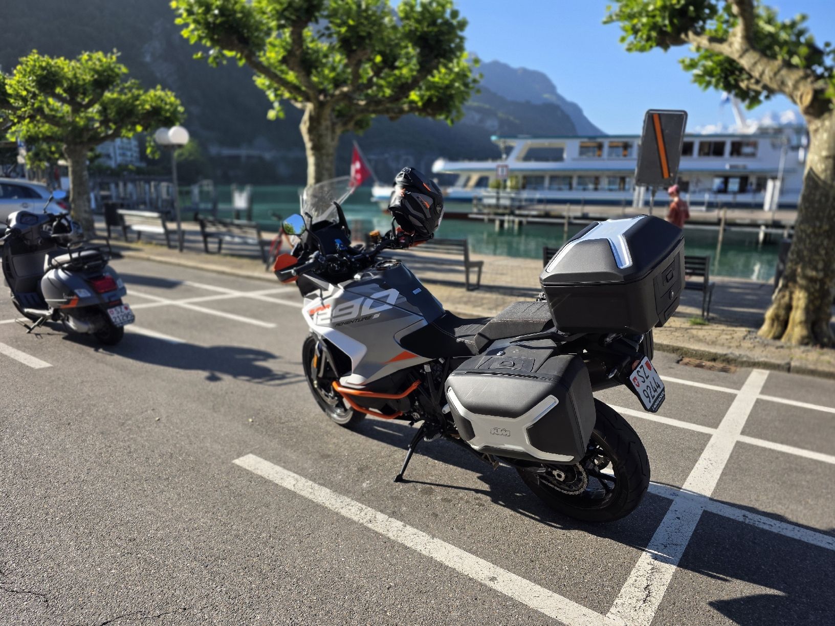 KTM Touring: KTM 1290 SAS – Gebraucht aus Vorderthal von Sducati 2