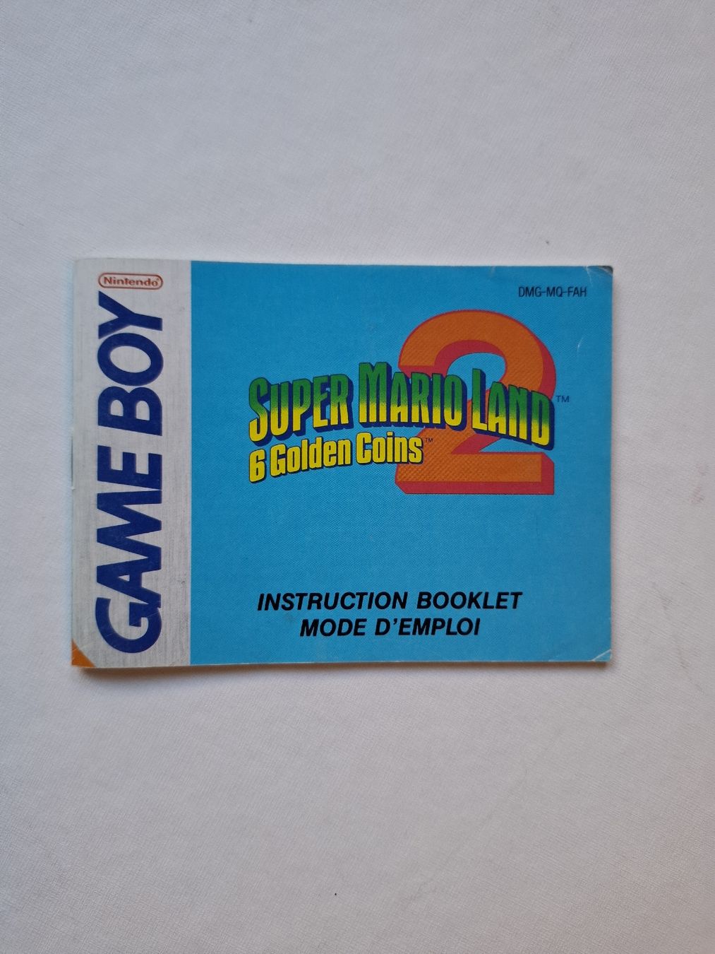 Nintendo Giochi: notice super Mario land 2 – Usato da Fully venduto da Taaat