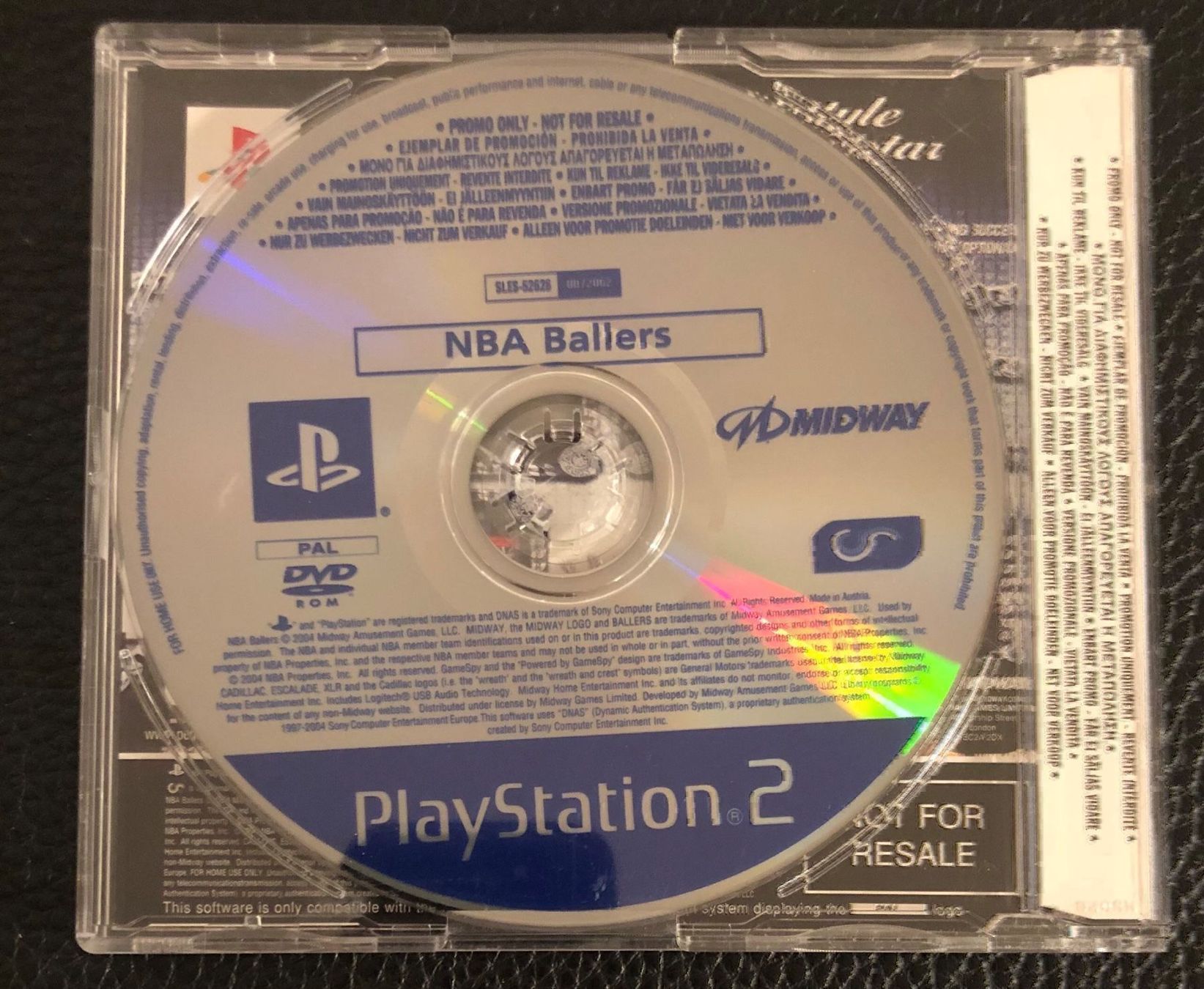 Sony Giochi: NBA Ballers Sony PS2 Promo – Usato da Kestenholz venduto da Naruto_01 1