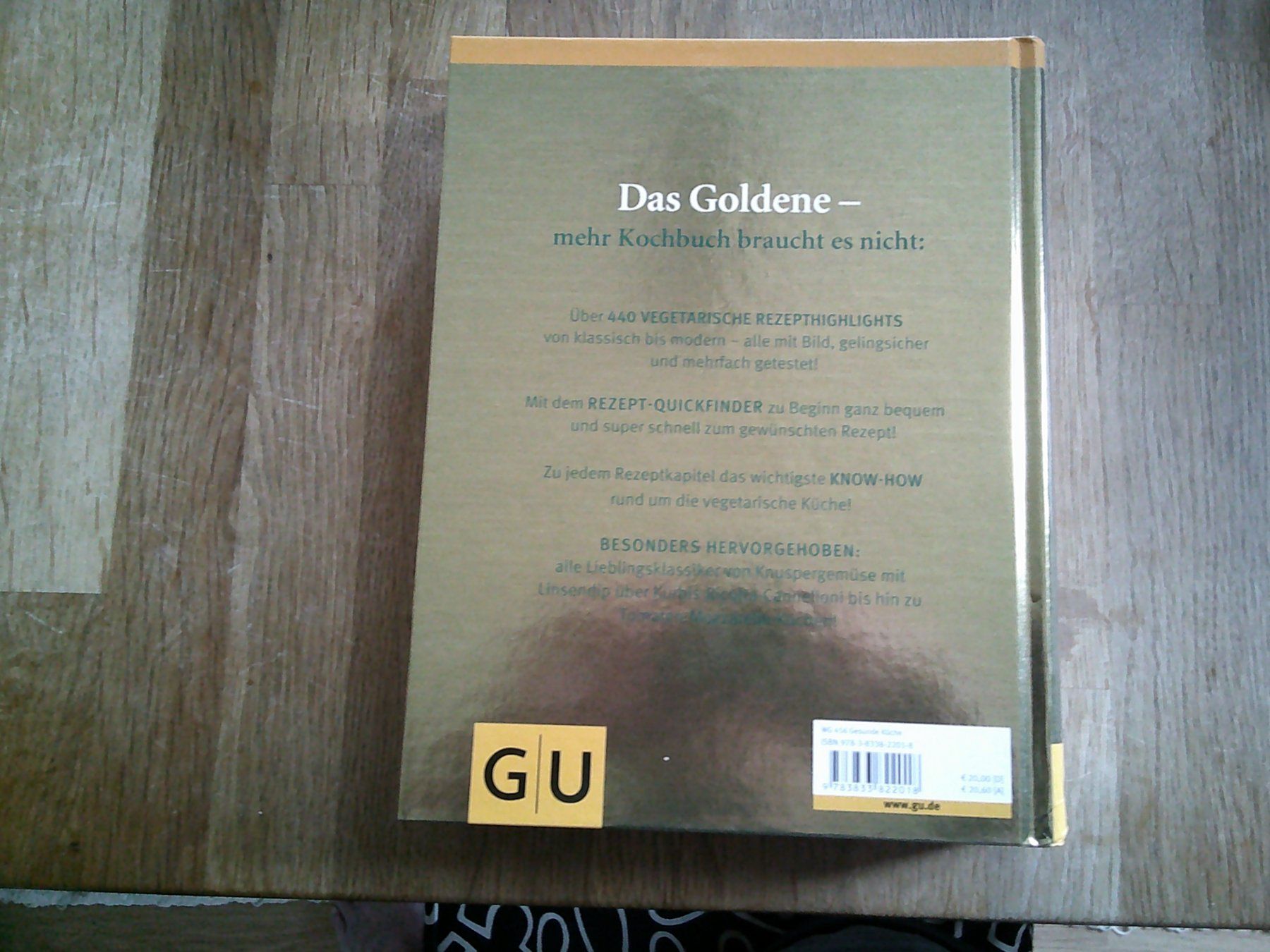 Libri: Vegetarisch das goldene von GU – Nuovo (secondo la descrizione) da Kilchberg ZH venduto da stefan1607 1