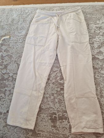 Bequeme Zara Stoffhose Gr. M Beige Damen