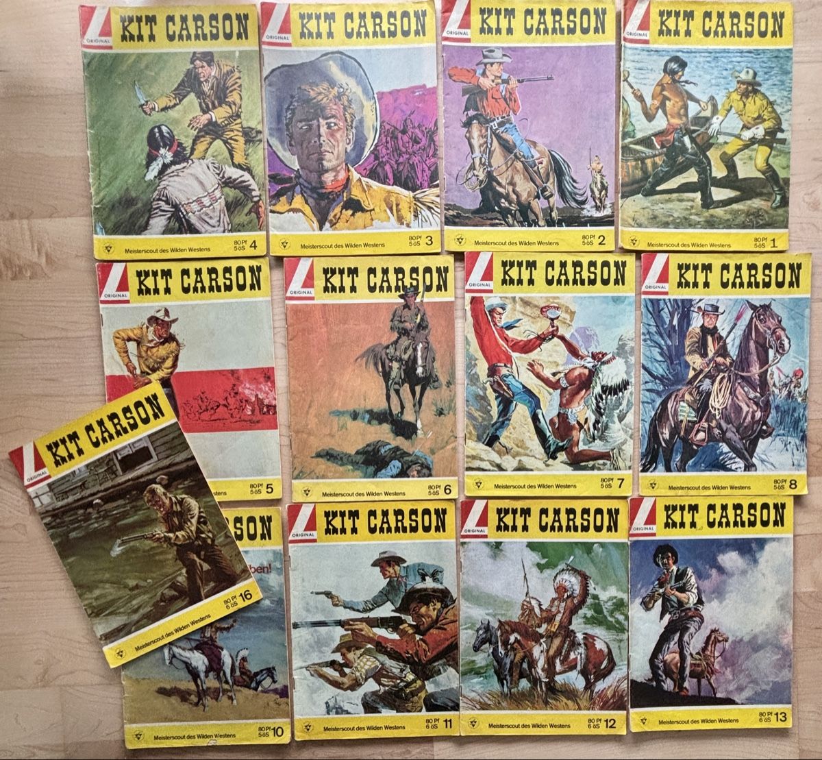 Comics: 13x Kit Carson Sammlung, Lehning Verlag – Gebraucht aus Kehrsatz von Raboy 1