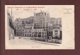 Souvenir de LAUSANNE - Maison Mercier - Centenaire 1903