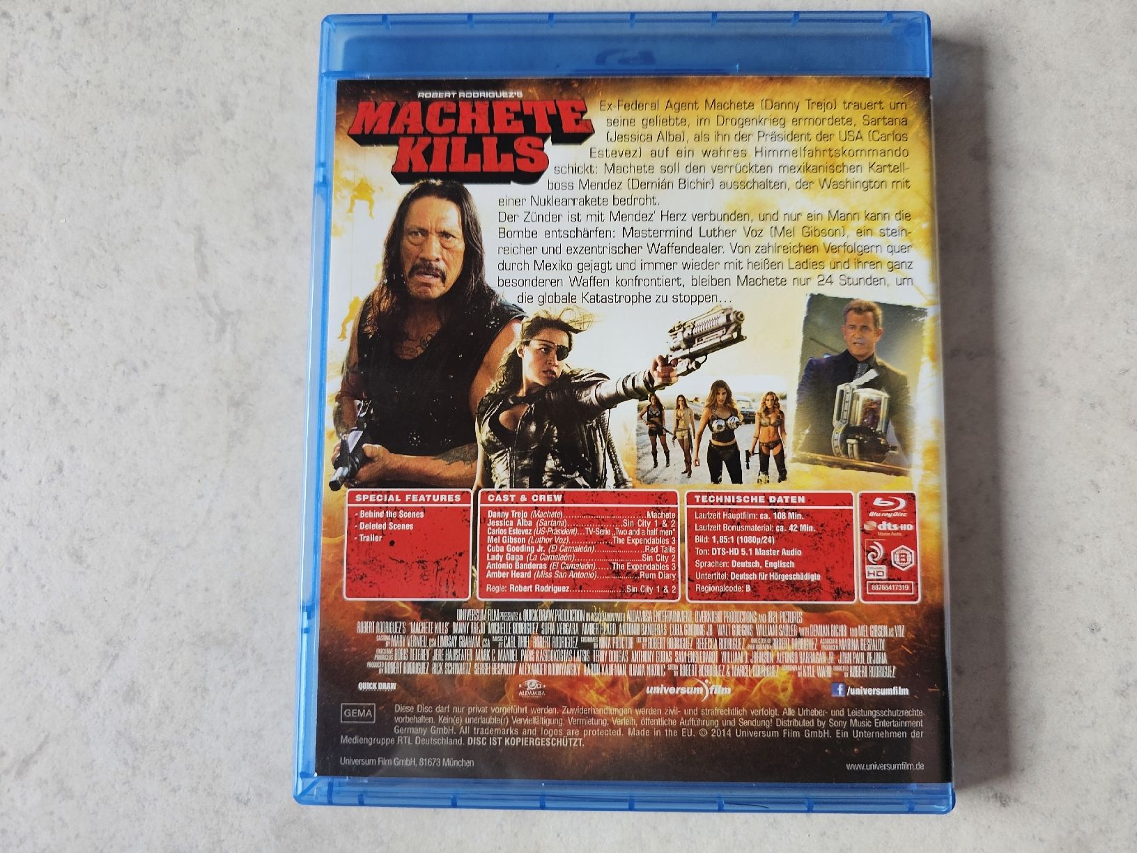 Tutti i DVDs: Machete Kills  -  Uncut Bluray – Usato da Schneisingen venduto da backstore24 1
