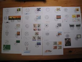 Schweiz FDC 2008 19 stück