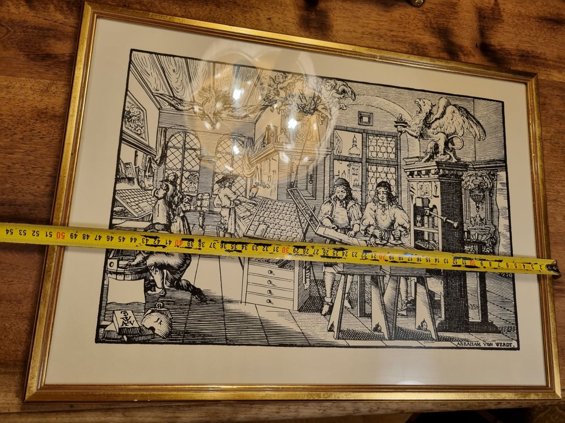 Foto & Immagini: Abraham van Werdt Druckerwerkstatt Kunstdruck – Usato da Scharnachtal venduto da devin03 8