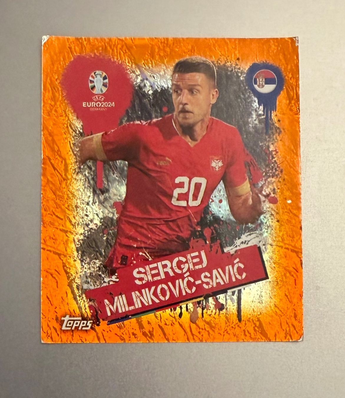 Topps Sammelbilder & Trading cards: Topps Euro 2024 - SRB3 Orange – Gebraucht aus Nyon von Wyvern