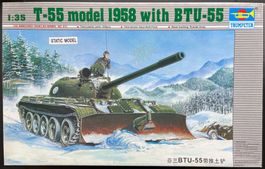 1/35  T-55 model 1958 with BTU-55
