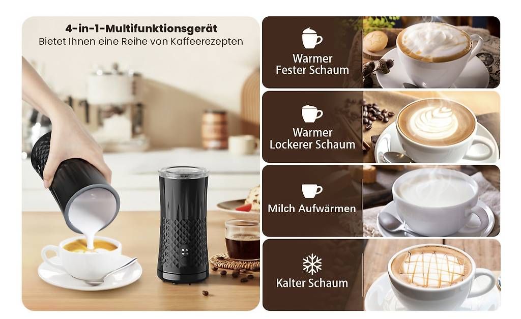 Elettrodomestici da cucina: Milchaufschäumer Milchwärmer 4in1 – Usato da Othmarsingen venduto da user410
