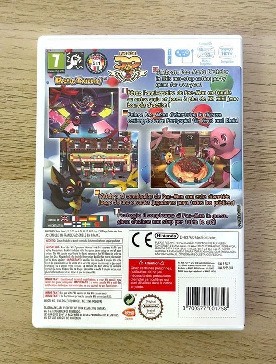 Nintendo Giochi: Pac-Man Party Nintendo Wii – Usato da St. Gallen venduto da Alpine.Arcade 1