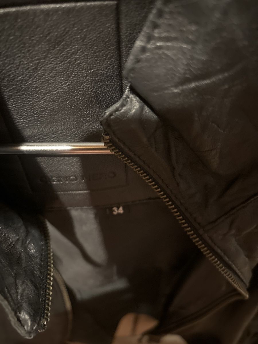 Vestes: Lederjacke schwarz Grösse S – D'occasion à Kaltbrunn par Modern 1
