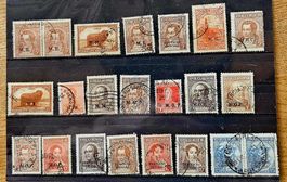ARGENTINIEN alte Briefmarken  mit Aufdrucke ab 1935