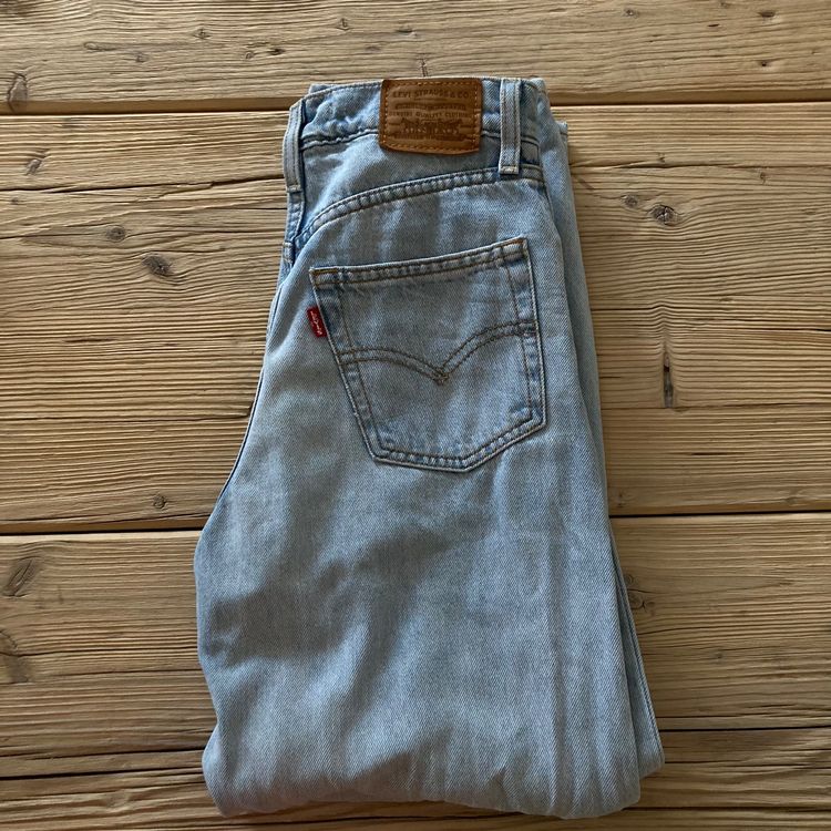 Charcoal Levis Balloon Leg Jeans  28