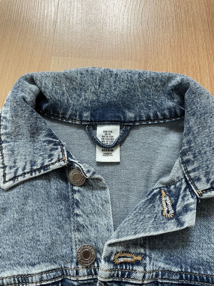 H&M Giacche & Cappotti: Jeansjacke, Gr. 158 – Usato da Winterthur venduto da juju_27 2