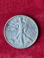 U.S.A. Silver Half Dollar 1944 Philadelphia Walking Liberty