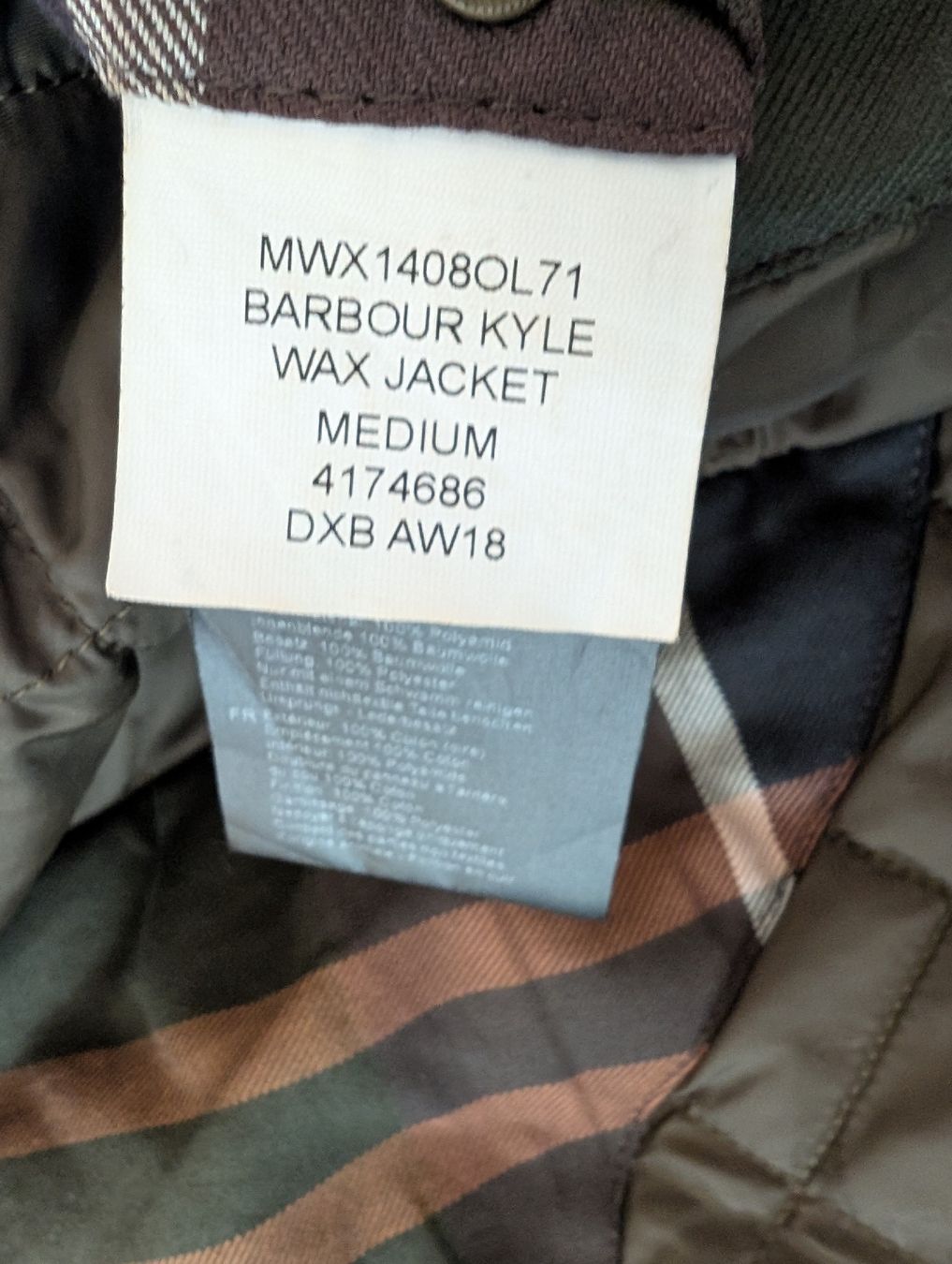 Barbour Vestes: Barbour Wax Jacket Kyle – D'occasion à Bern par edualc055 4