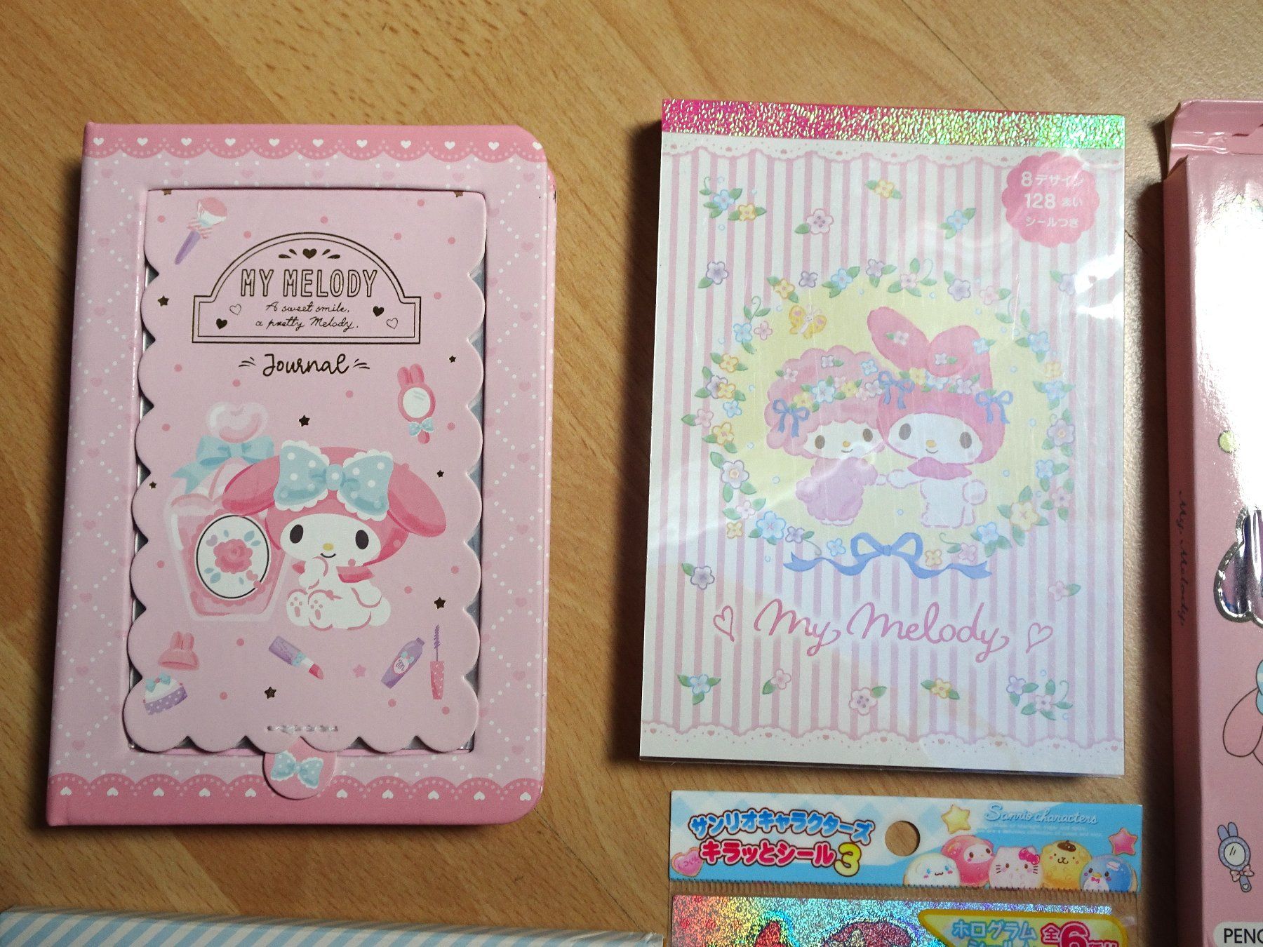 Hello Kitty Schreibblöcke: Sanrio 'My Melody' Schreibwaren – Neu (gemäss Beschreibung) aus Oberönz von sunblink 1